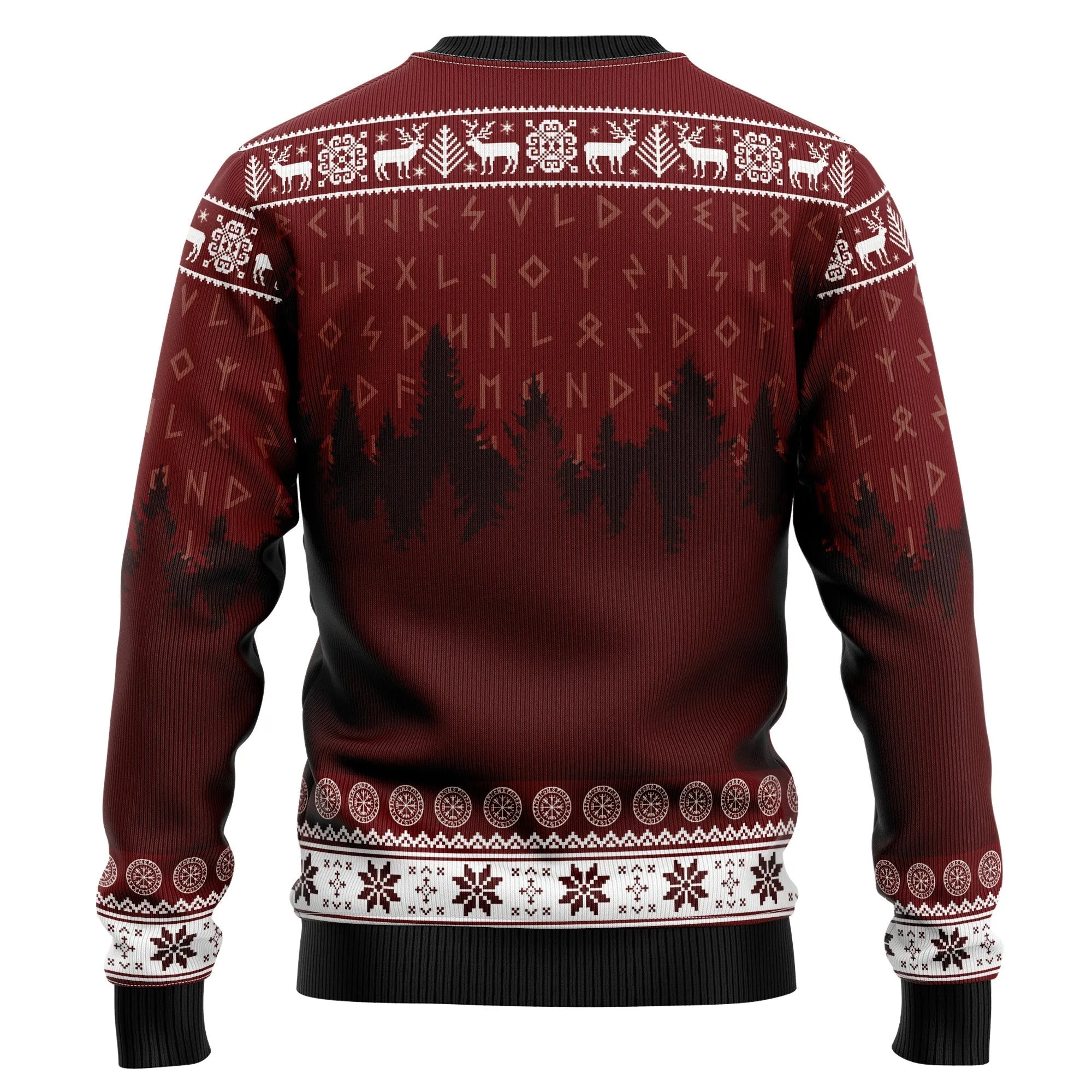 Ugly Sweater JulesRoche All-Over Print Warm Christmas Pullover