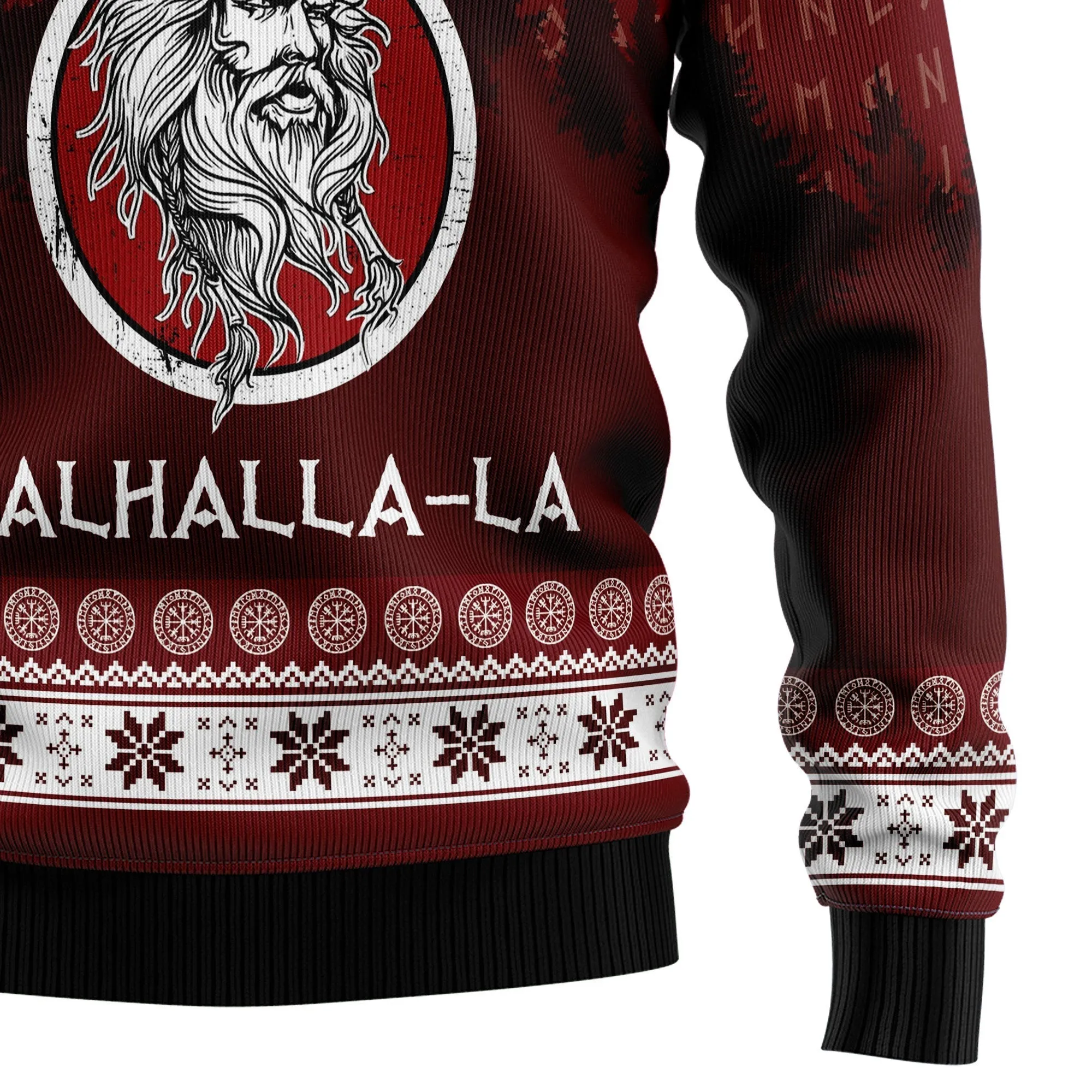 Ugly Sweater JulesRoche All-Over Print Warm Christmas Pullover