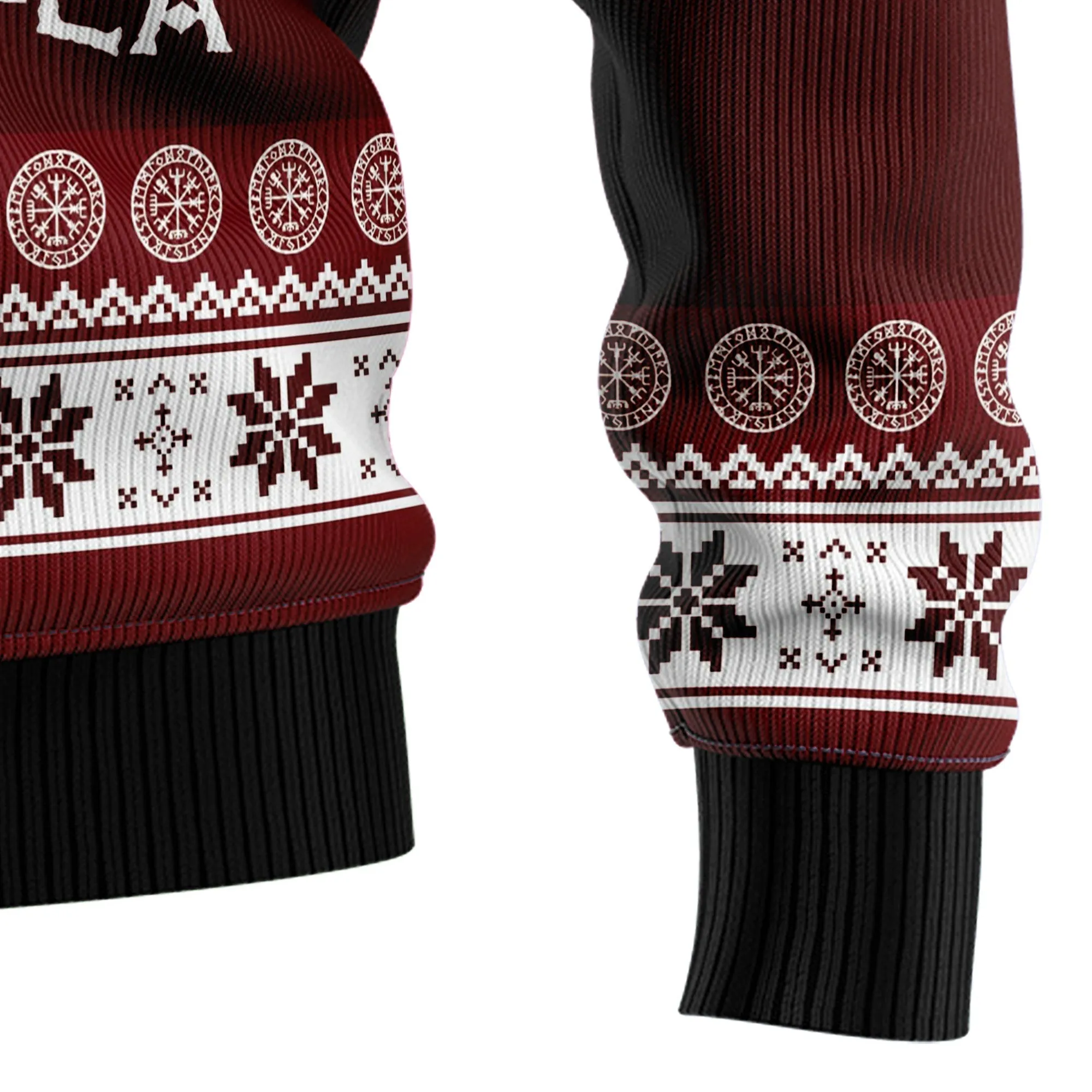 Ugly Sweater JulesRoche All-Over Print Warm Christmas Pullover