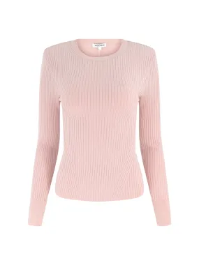 Veronica Beard Acara Pullover in Pink Clay