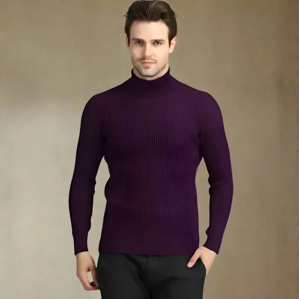 Vince Rollkragenpullover | Klassischer Herren-Kabelpullover