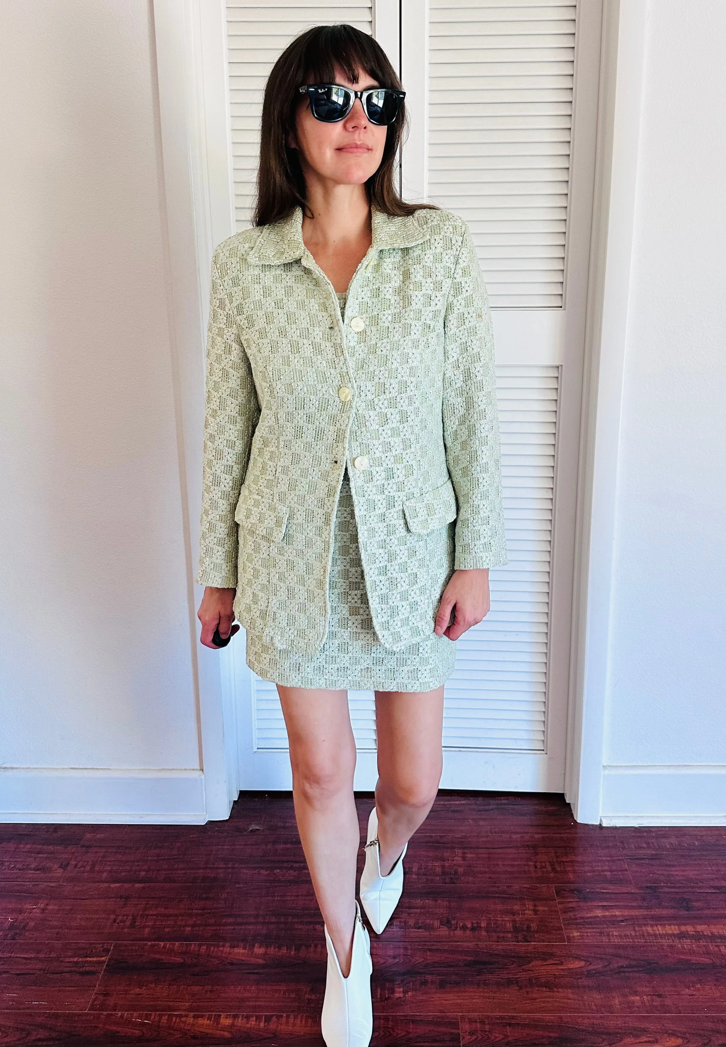 Vintage Sisley Knit Suit