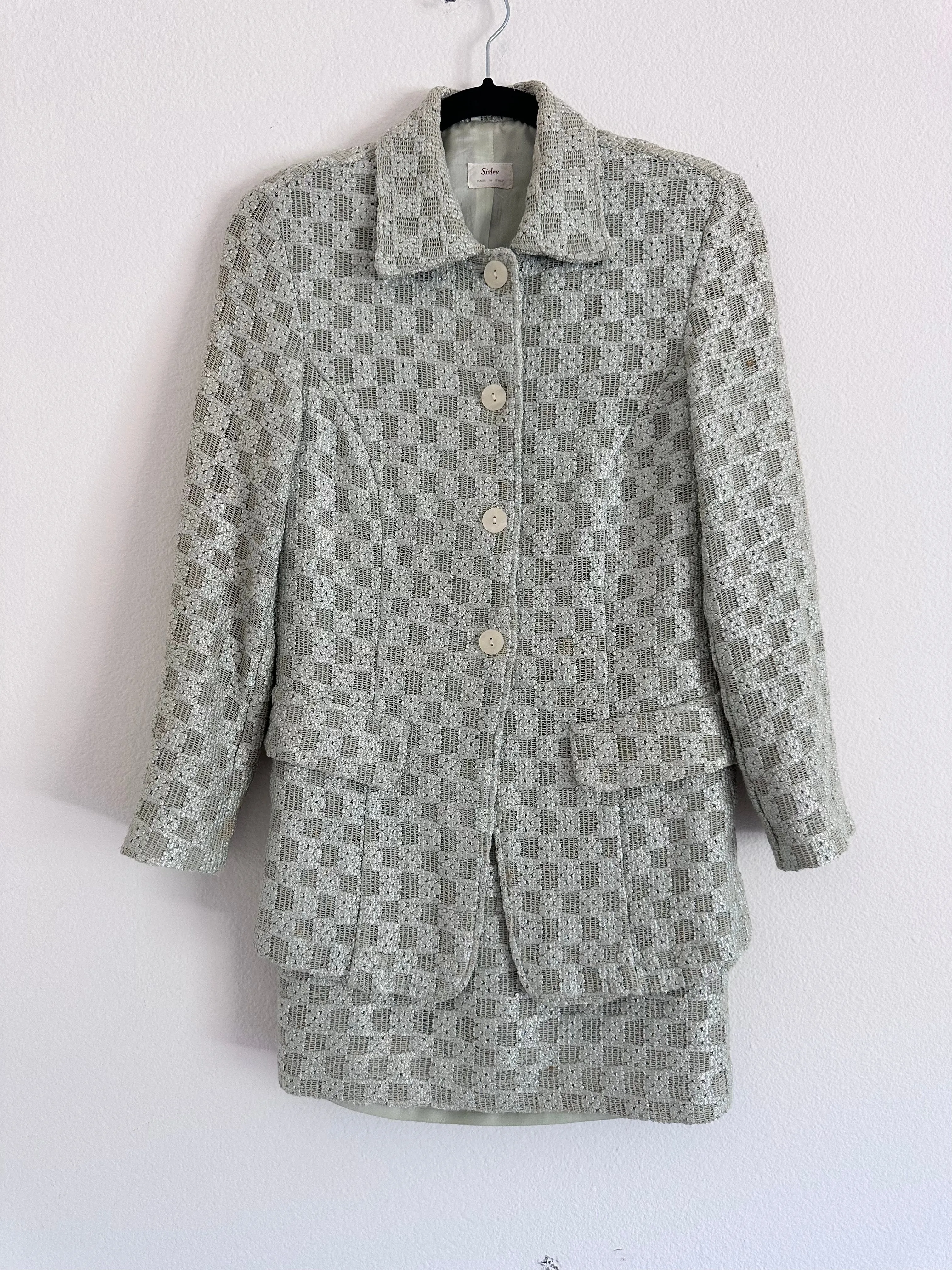 Vintage Sisley Knit Suit