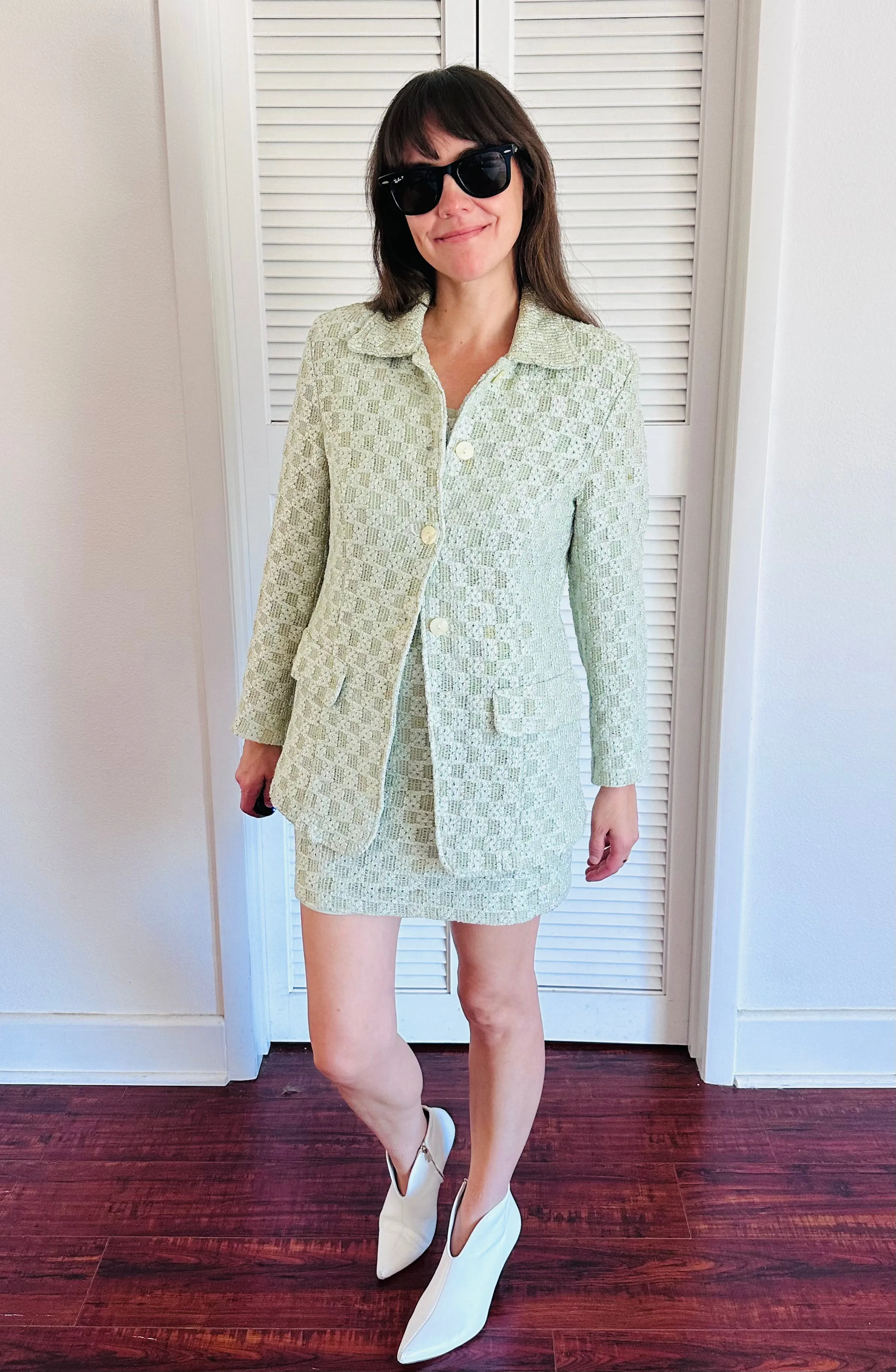 Vintage Sisley Knit Suit