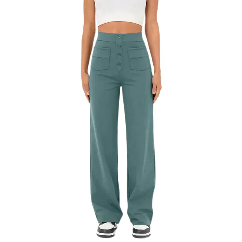 Women's Casual High Waist Stretch Pants