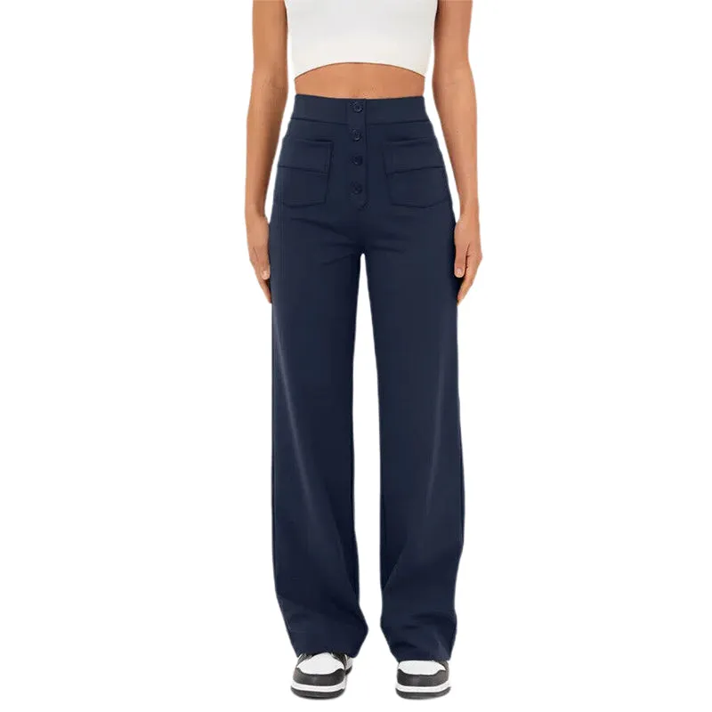 Women's Casual High Waist Stretch Pants