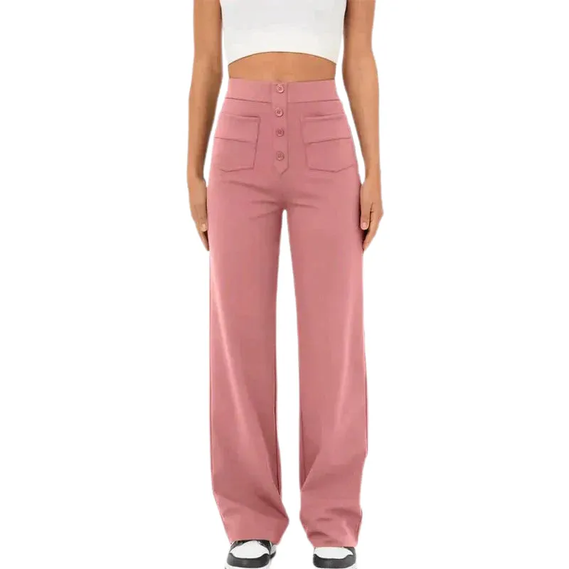 Women's Casual High Waist Stretch Pants