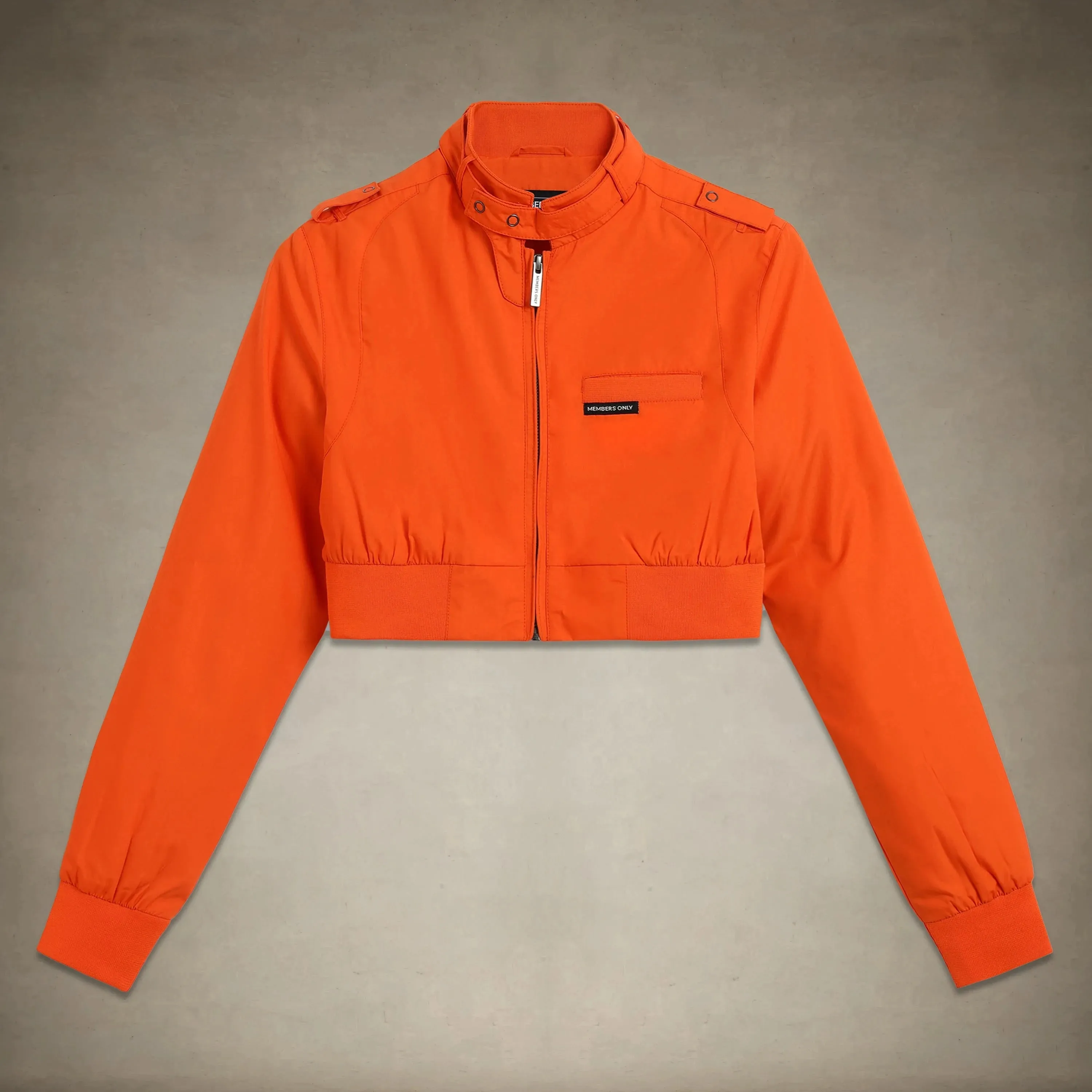 Women's Mini Cropped Racer Jacket