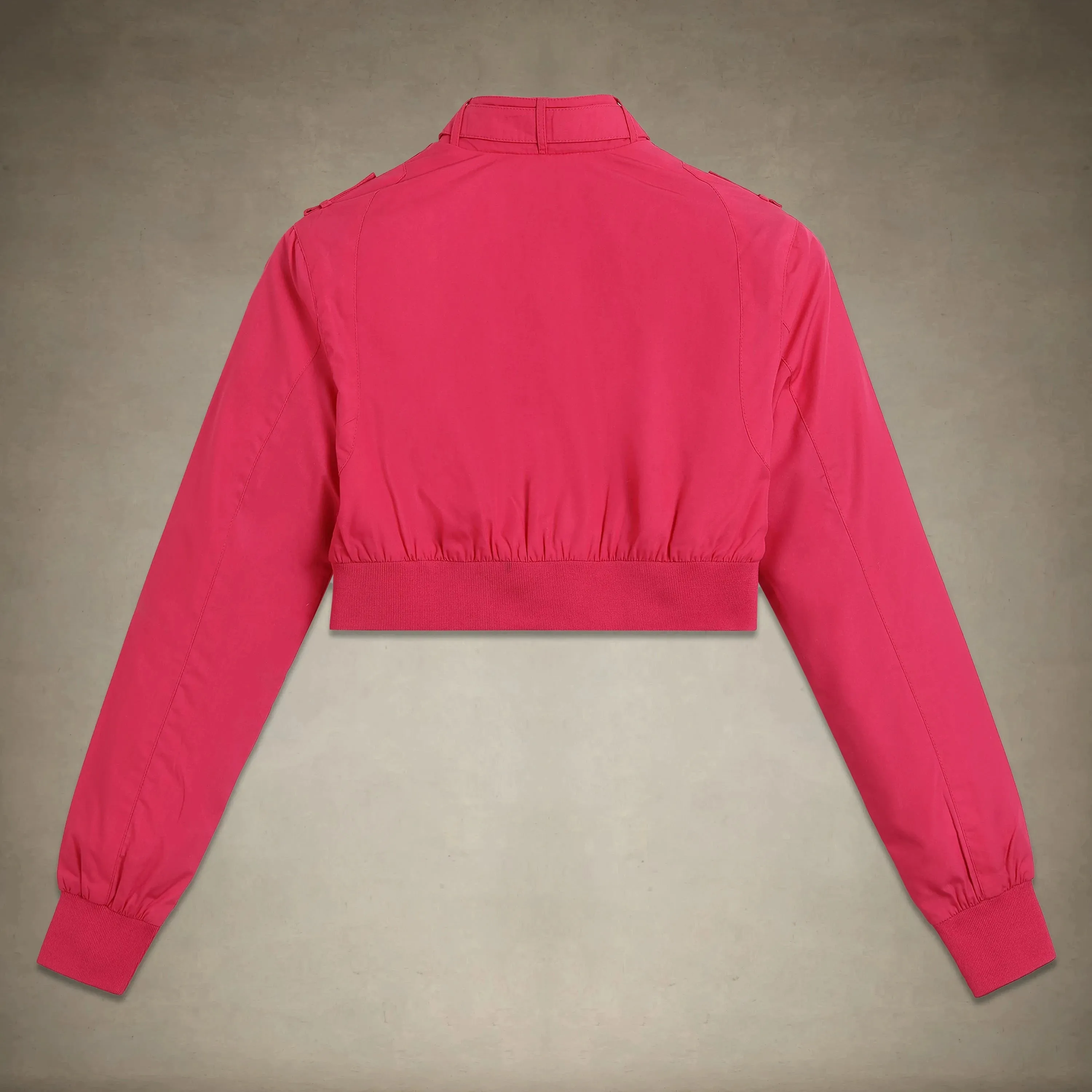 Women's Mini Cropped Racer Jacket
