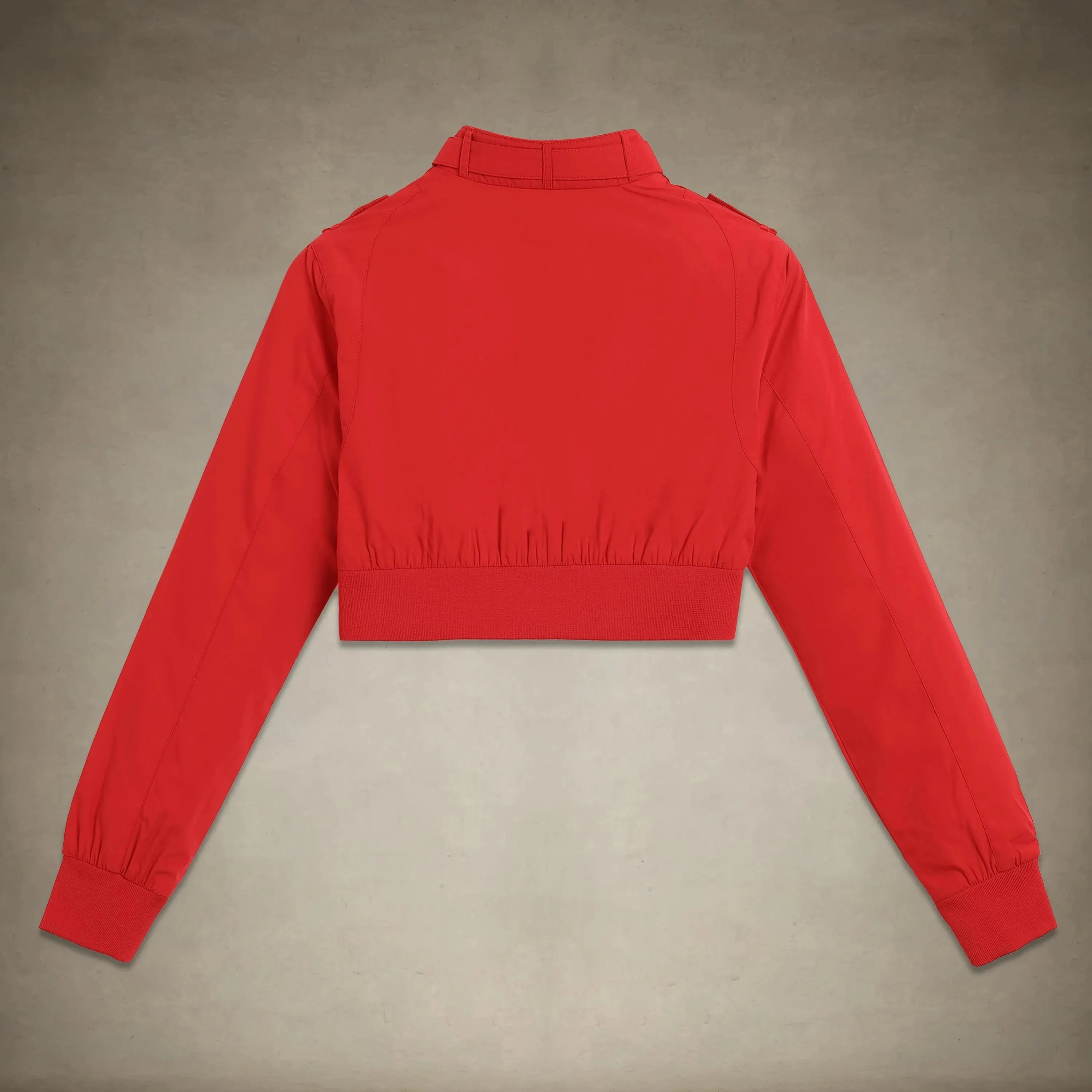 Women's Mini Cropped Racer Jacket