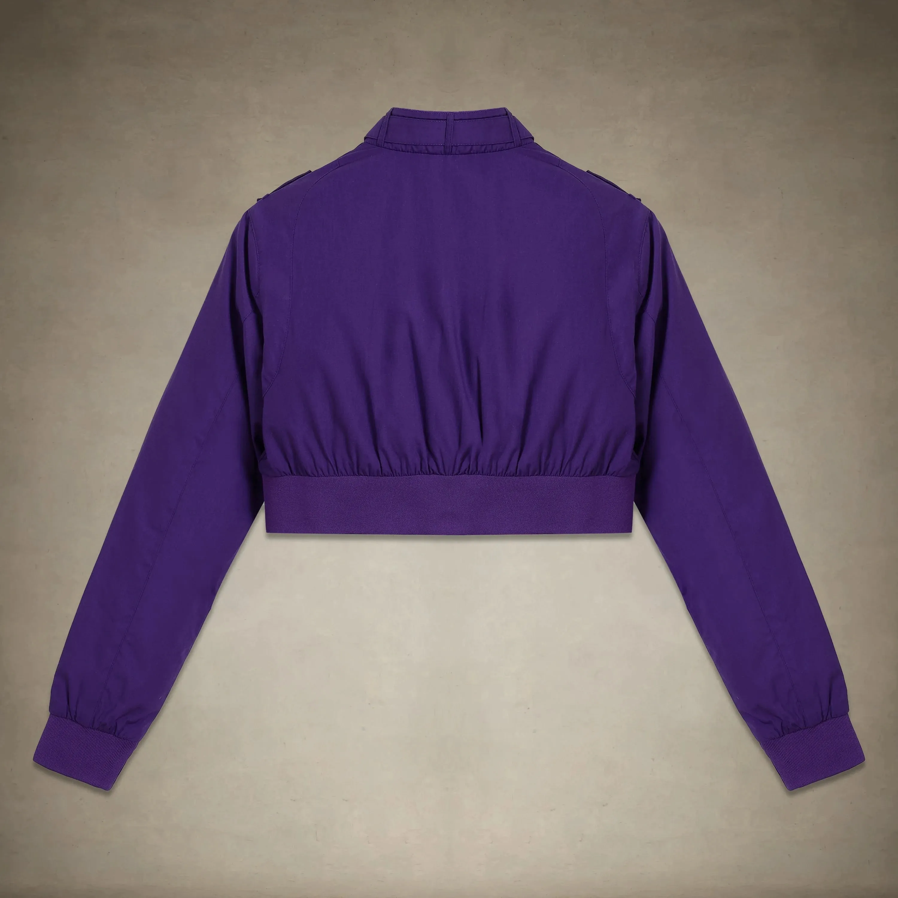 Women's Mini Cropped Racer Jacket