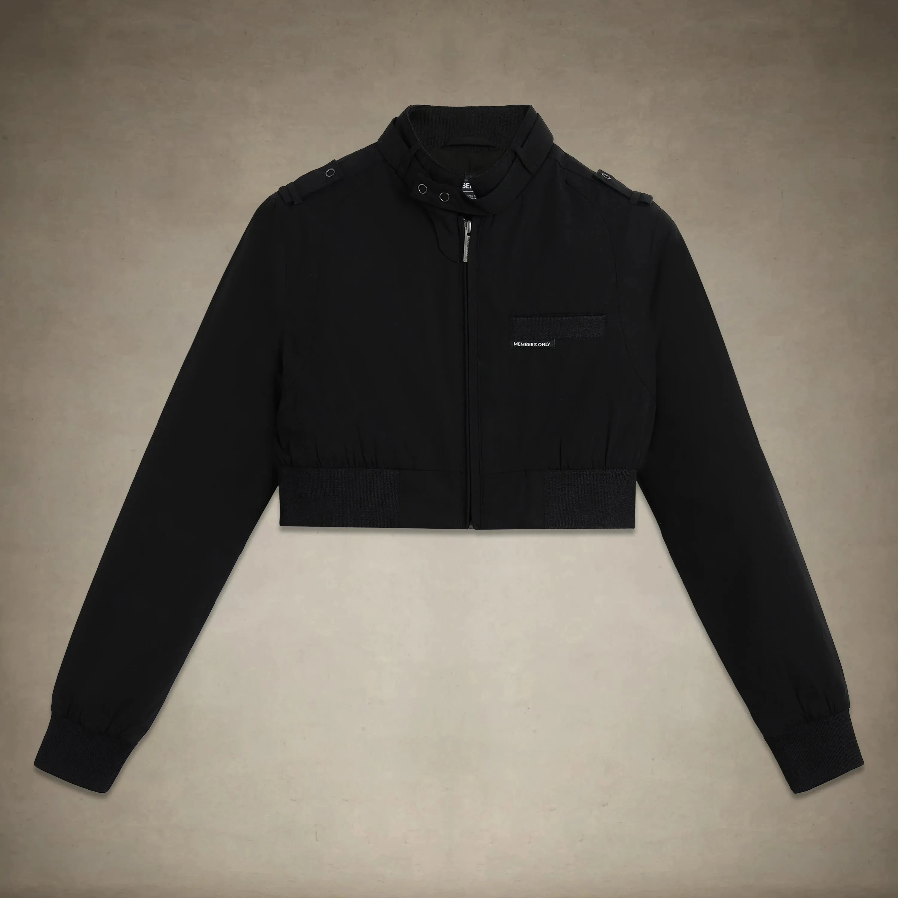 Women's Mini Cropped Racer Jacket