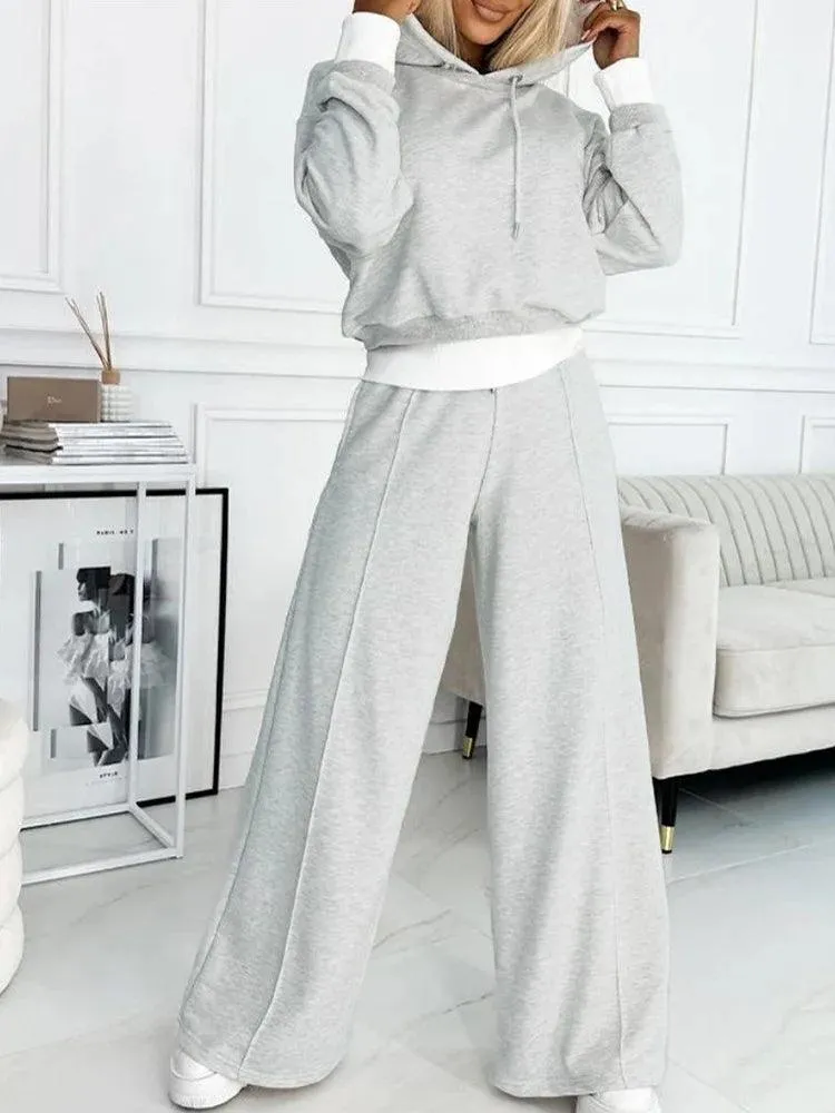 Women's Soft Two-Piece Hooded Activewear Set