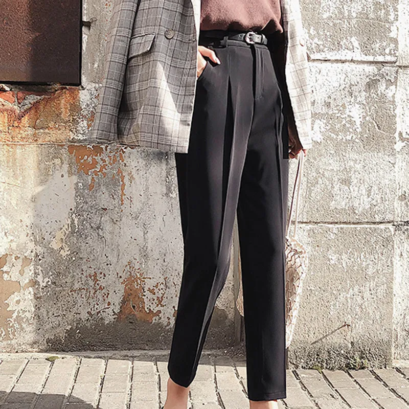 Women's Spring Casual High Waist Pants