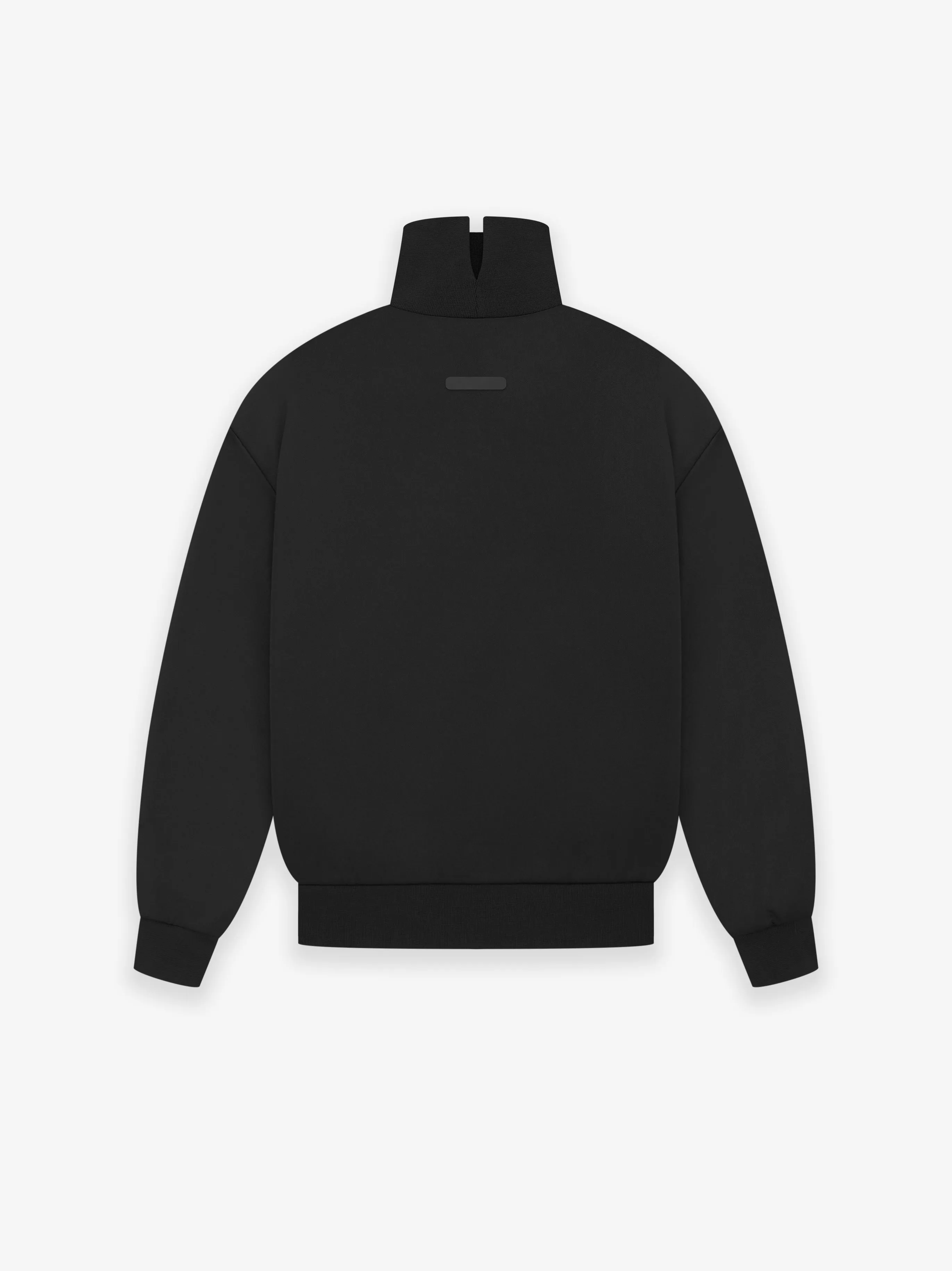 Womens Tricot Mockneck