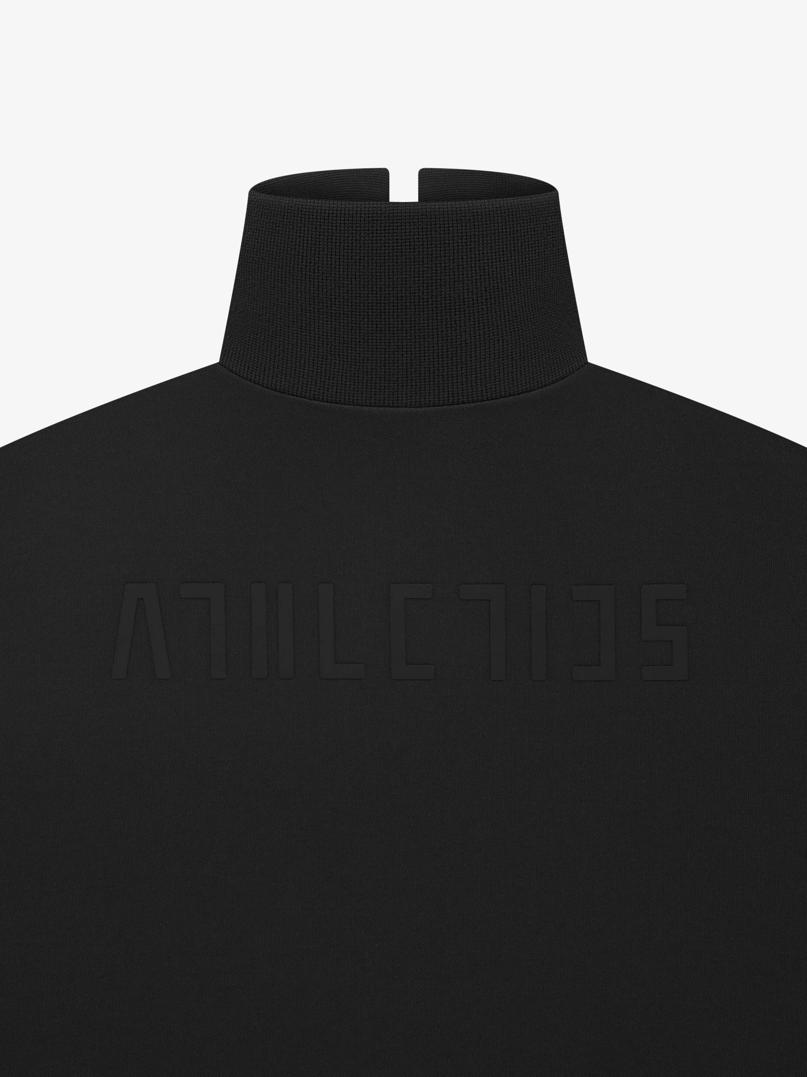 Womens Tricot Mockneck