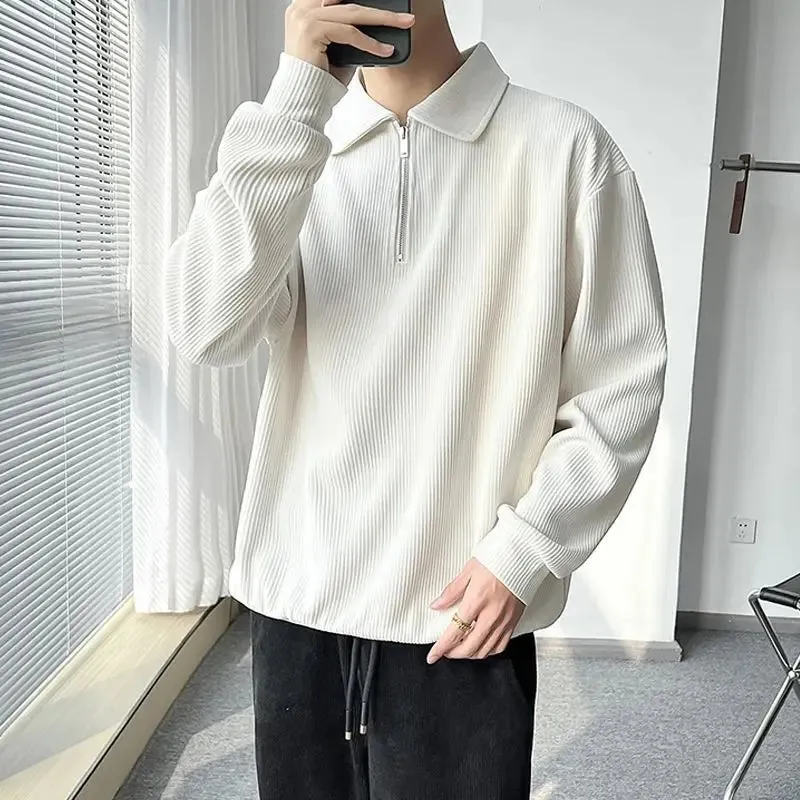 Xavier Polo Pullover | Lässiger Herrenpullover mit Reißverschluss für den täglichen Gebrauch