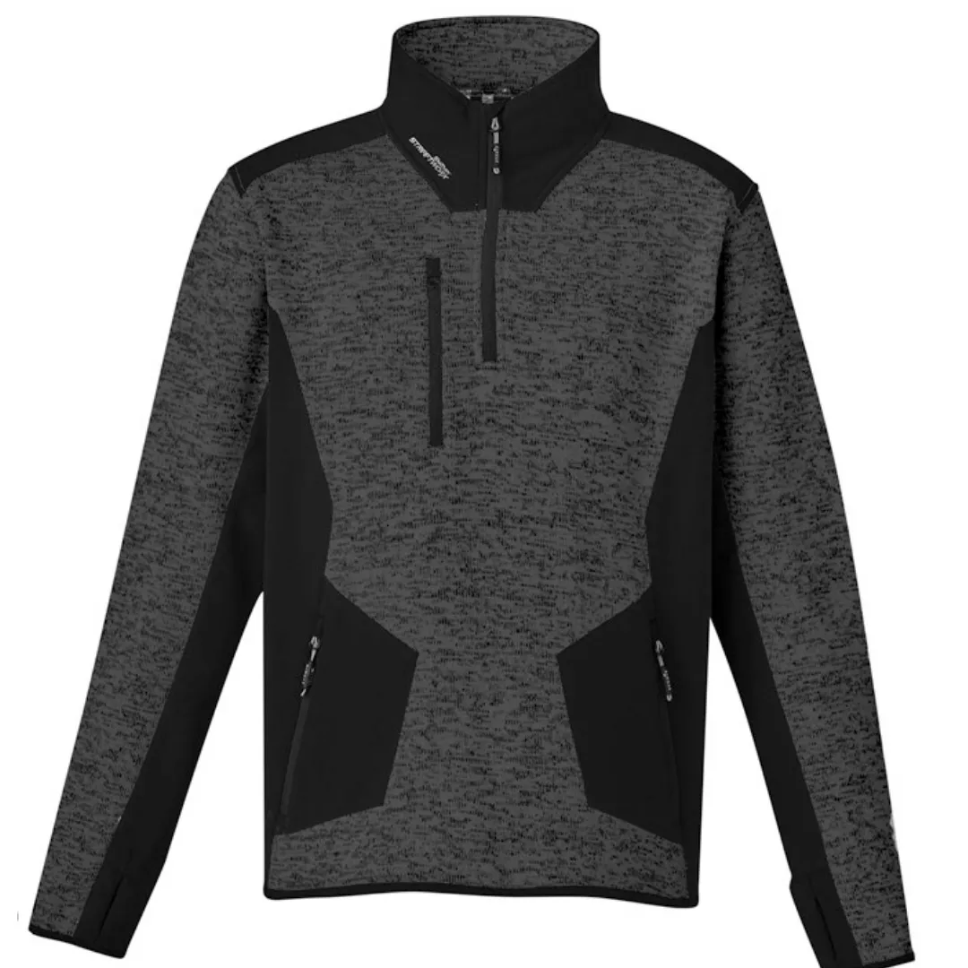 ZT380 Syzmik Men's/Unisex Streetworx Reinforced 1/4 zip Pullover